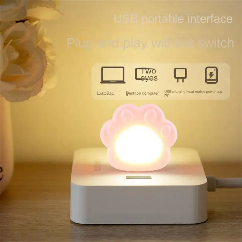 

Artificial Intelligence Voice Night Lamp Portable USB Mini Night Light Colorful LED Atmosphere Light For Livingroom Decoration