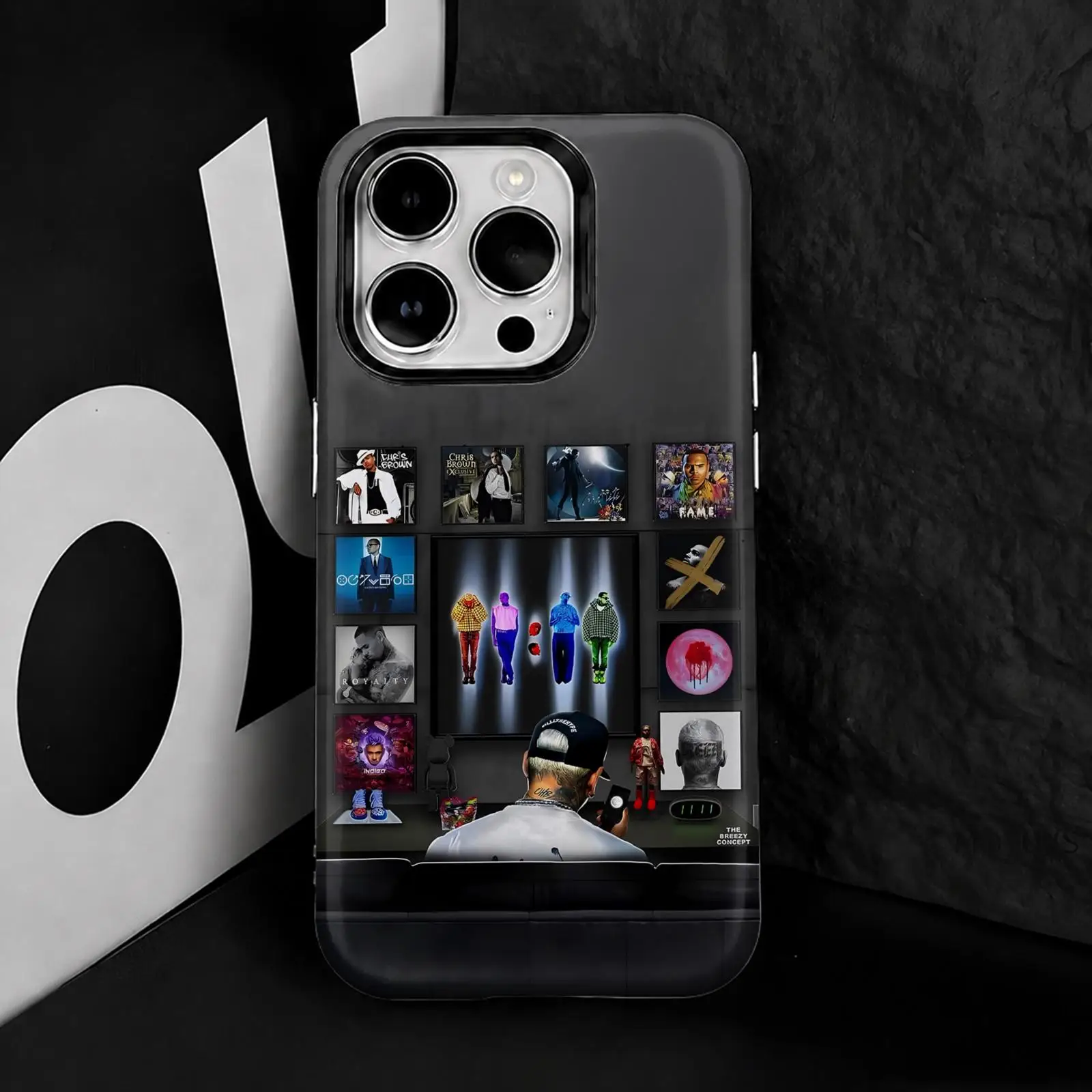 Фото Чехол для телефона Rap C-Chris B-Brown для iPhone 17 16 15 14 13 12 11 Pro Max Air, двухслойный, противоударный, защитный, 2-в-1 №4