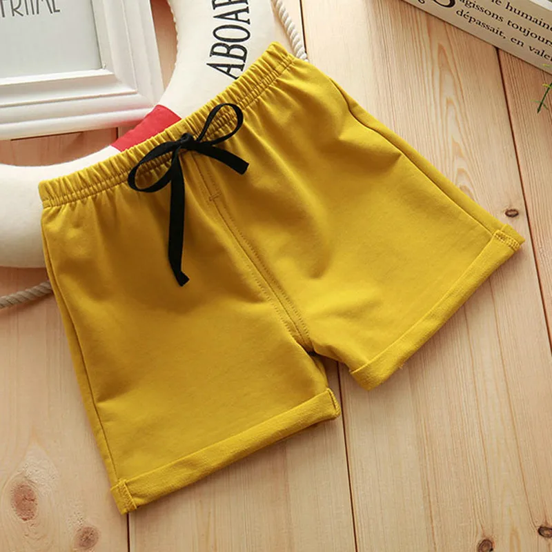 Summer Cotton Baby Shorts For Boys Girls Bloomers Soft Girls Solid Color PP PantsShorts Kids Clothing Newborn Shorts Beach 0-4Y