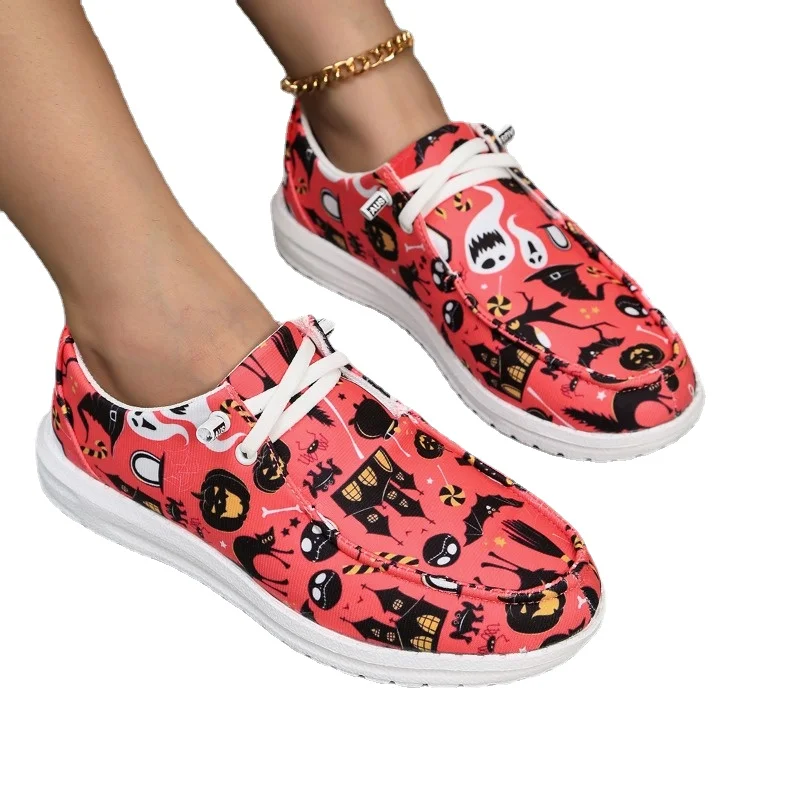 Женские кроссовки из ПУ кожи на плоской подошве шнуровке разные цвета