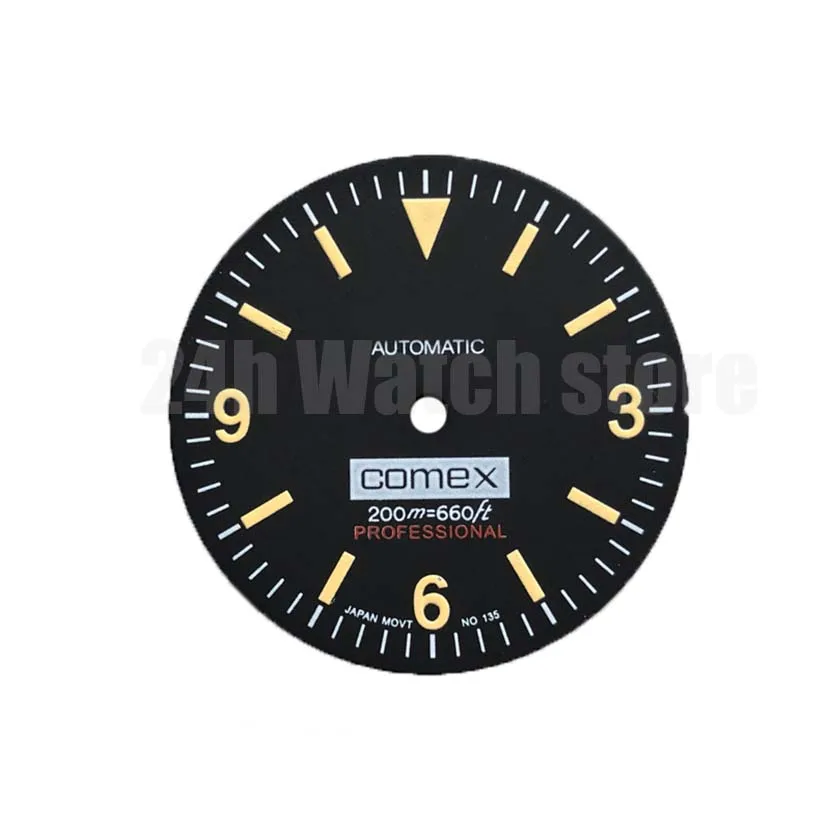 NH35 Watch accessories made for nh35 mechanical movement retro style fit SKX007/SKX009/4r36/4r35 369 style enlarge