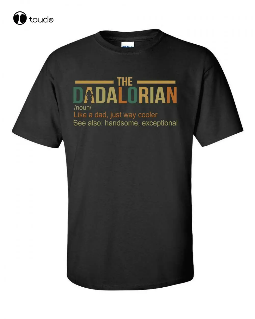 

Подарочная Мужская футболка с рисунком дададалориана папы на День отца, футболка с графическим рисунком, футболка из мягкого хлопка с корот...