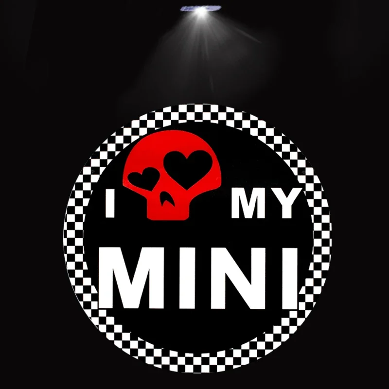

2 шт. светодиодные лампы для проектора дверей автомобиля для BMW Mini Cooper One S JCW Countryman R56 R50 R53 F56 F55 R60 R57 аксессуары