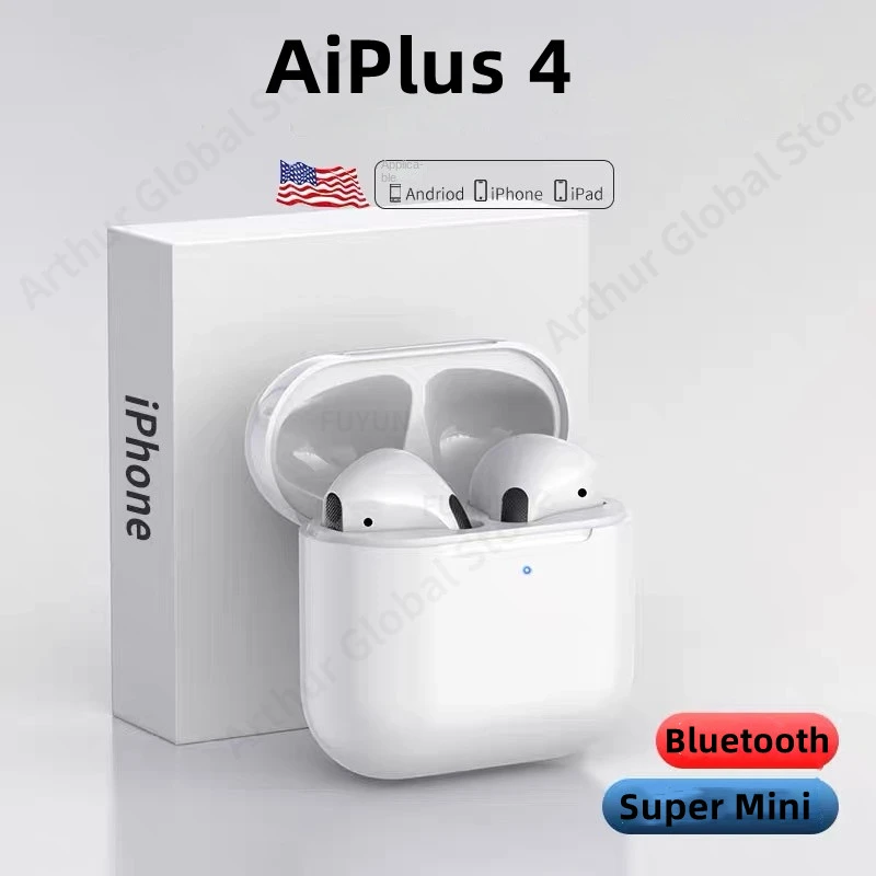 

Original Air Pro 4 TWS Wireless Headphones Bluetooth 5.0 Earphone In Ear Earbuds Gaming Headset For Xiaomi iPhone Apple Earphone