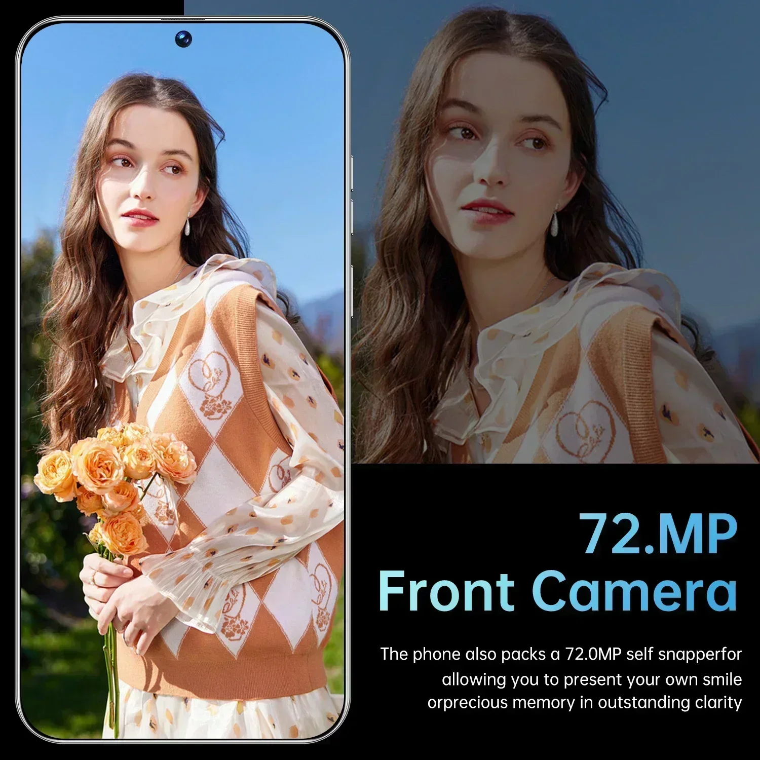 Новый мобильный телефон C30 Pro 7.3HD глобальная версия 4G 5G оригинальный смартфон 48 + 108