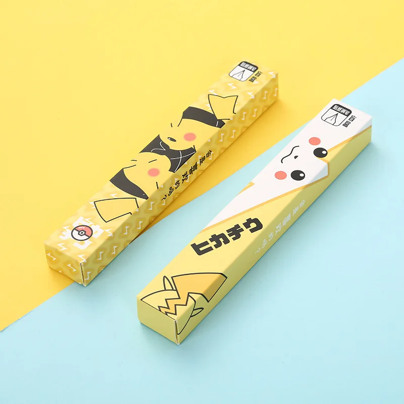 

Pokemon Pen Diy Sticker Pen Little Girl Single Blind Box Pikachu Lucky Gift Box Student Gift Stationery