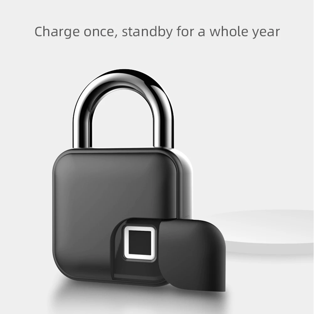 

Fingerprint Padlock Tuya Bluetooth Waterproof Smart Padlock Cabinet Lock Cabinet Lock Dormitory Anti-Theft Bag Luggage Lock
