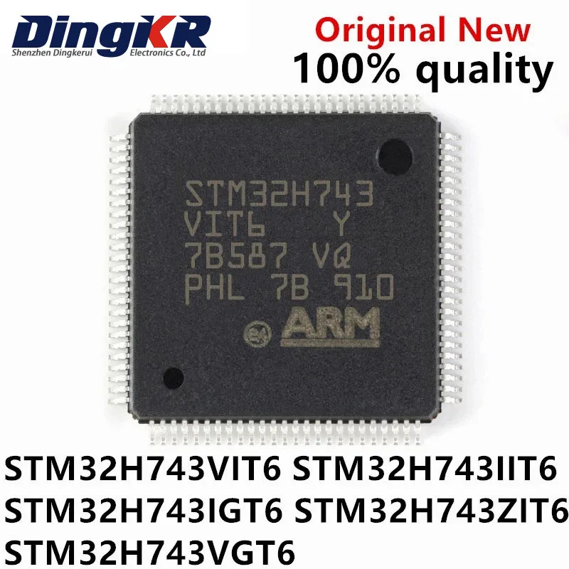 

(1piece)100% New STM32H743VIT6 STM32H743IIT6 LQFP176 STM32H743IGT6 STM32H743VGT6 STM32H743ZIT6 QFP-100 Chipset