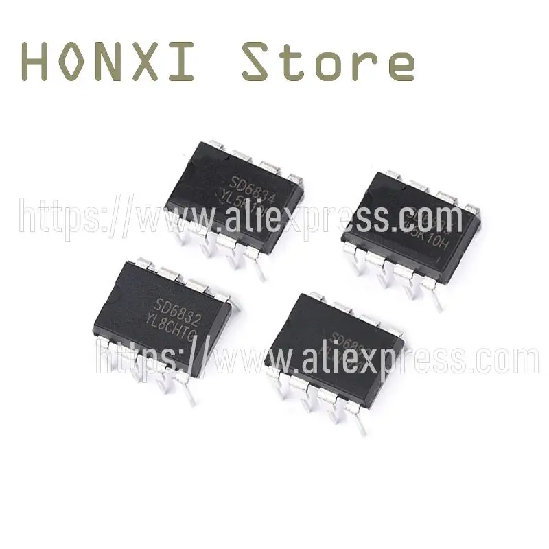 10 шт. SD6830 SD6832 SD6834 SD6835 DIP8 Инкапсуляция Светодиодный ЖК чип управления источником питания