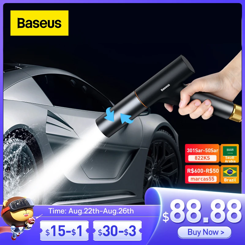 	Baseus Car Washer Gun High Pre	
