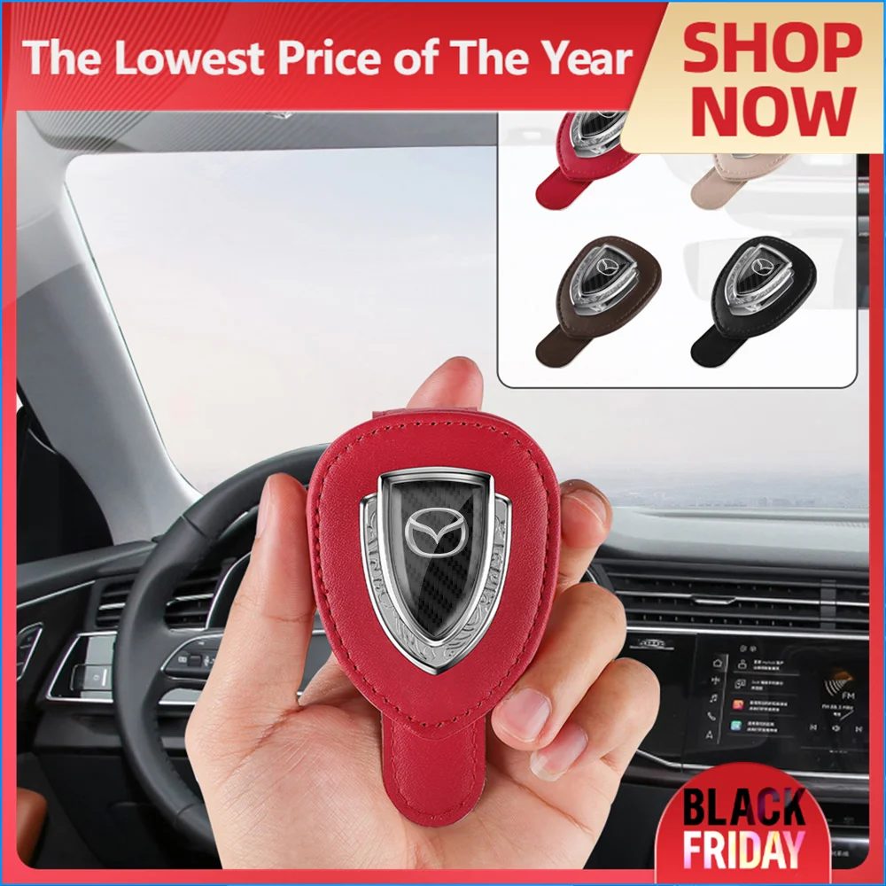 Автомобильный держатель для очков солнцезащитный козырек зажим солнцезащитных