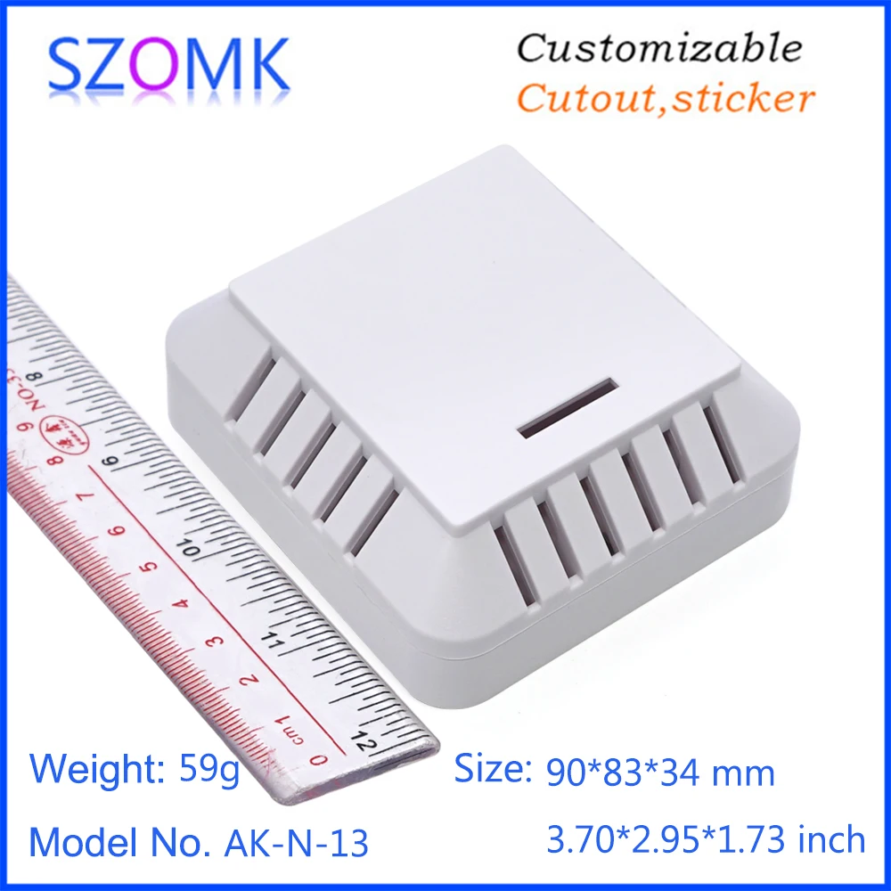 Ударный пластиковый корпус датчика влажности SZOMK 10 шт. коробка для электроники