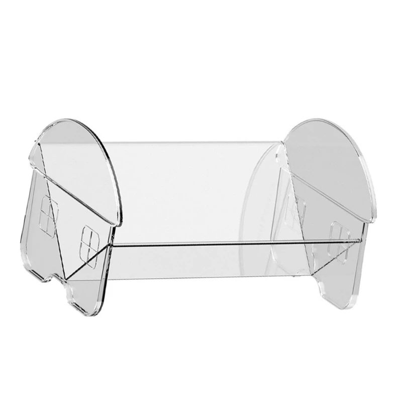 Пластиковая книжная полка настольный органайзер прозрачный держатель для