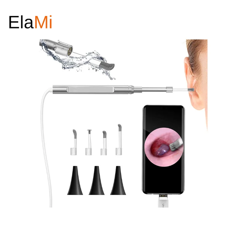 

Otoscope 3.9mm Lens Digital Medico In Ear Cleaning Endoscope Camera Ear Wax Removal Visual Ear Mouth Nose Inspection Android PC