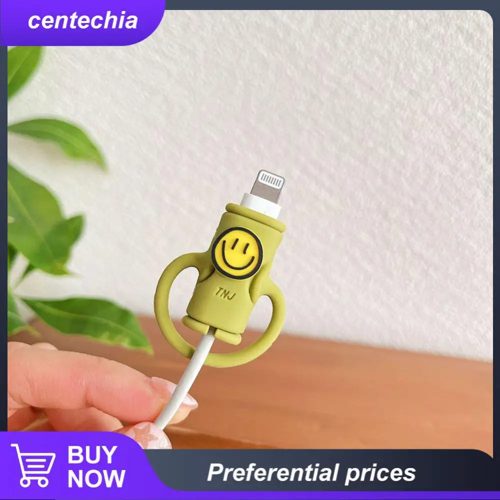 

Silicone Charging Cable Case Convenient Unique Cable Protector Tools Small Cartoon Consumer Electronics 1 Pcs Cute