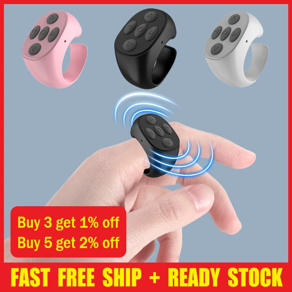 

Кольцевой пульт дистанционного управления для съемки видео, беспроводной Bluetooth-Совместимый телефон, таймер для селфи, устройство управлени...