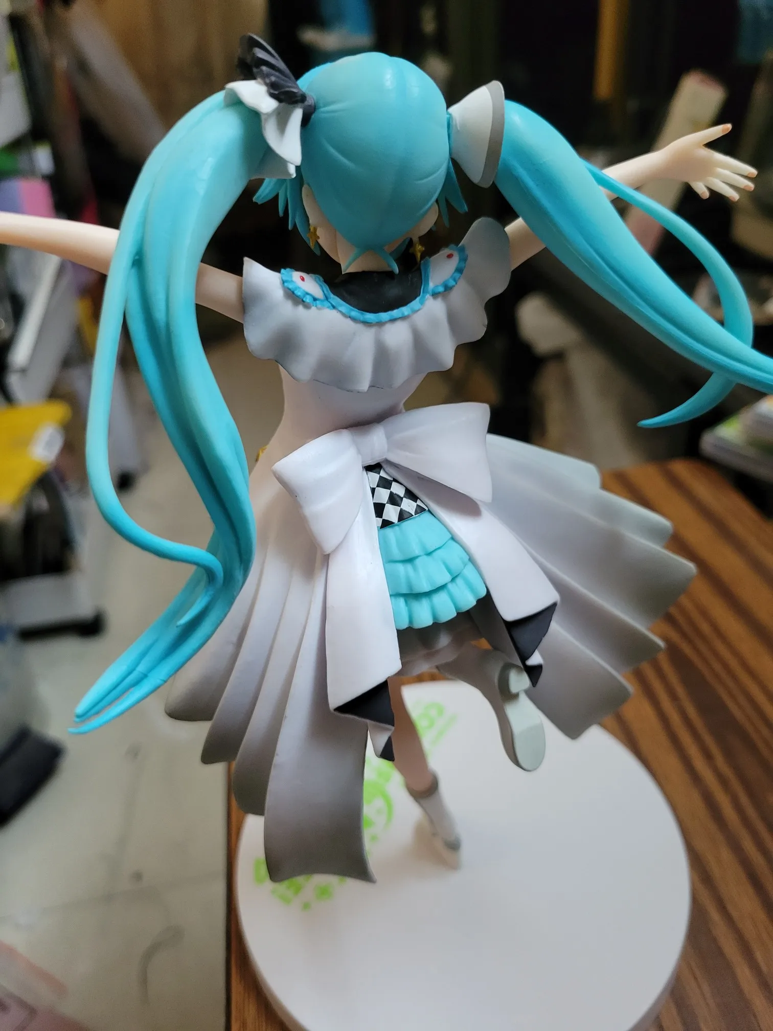 Фигурка героя Sega оригинальная Аниме Vocaloid Miku ПВХ Модель кукла игрушки кавайная