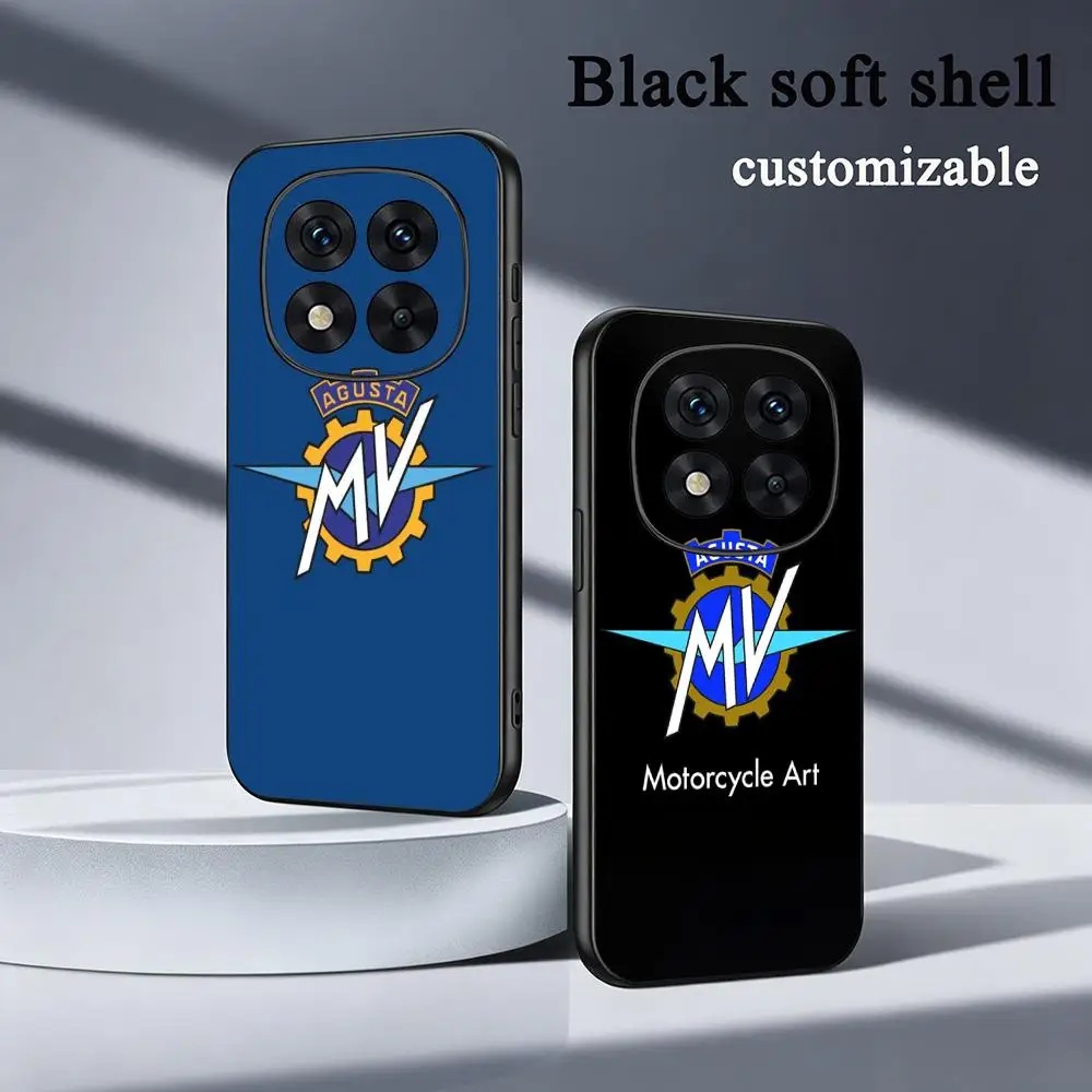 Фото Мягкий черный чехол для телефона с крутым рисунком Moto art Agu-staEs для Redmi Note15 11 12 13 14Pro Plus S 5G 14C A3 №2