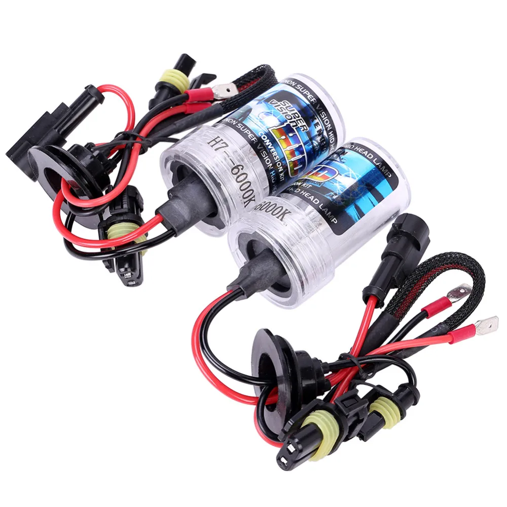 

Niscard 2Pcs 35W Xenon H4 H7 H8 9005 HID Conversion Kit H1 H3 H11 Bulb 4300K 6000K 8000K Auto Car Headlight Lamp