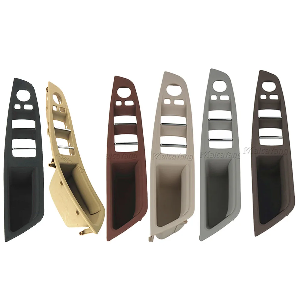 

Для BMW 5 серии F10 F11 левый руль LHD 2010-2016 внутренняя дверная ручка автомобиля панель Натяжной отделки крышка 51417225873