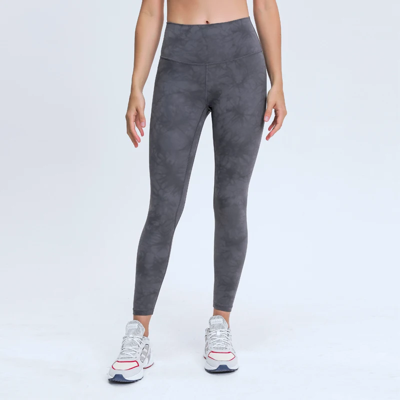 Nepoagym 7/8 Pattern Women Yoga Leggings Tie Dye Yoga Pants Buttery Soft Workout Tights for Sports Fitness