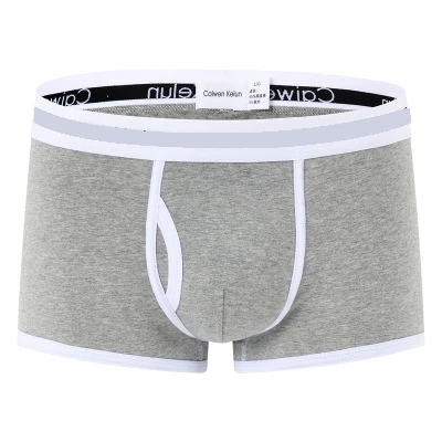 Customize your Logo Pantalones cortos hombres ropa interior transpirable suave de los boxeadores de los hombres de Boxer Shorts