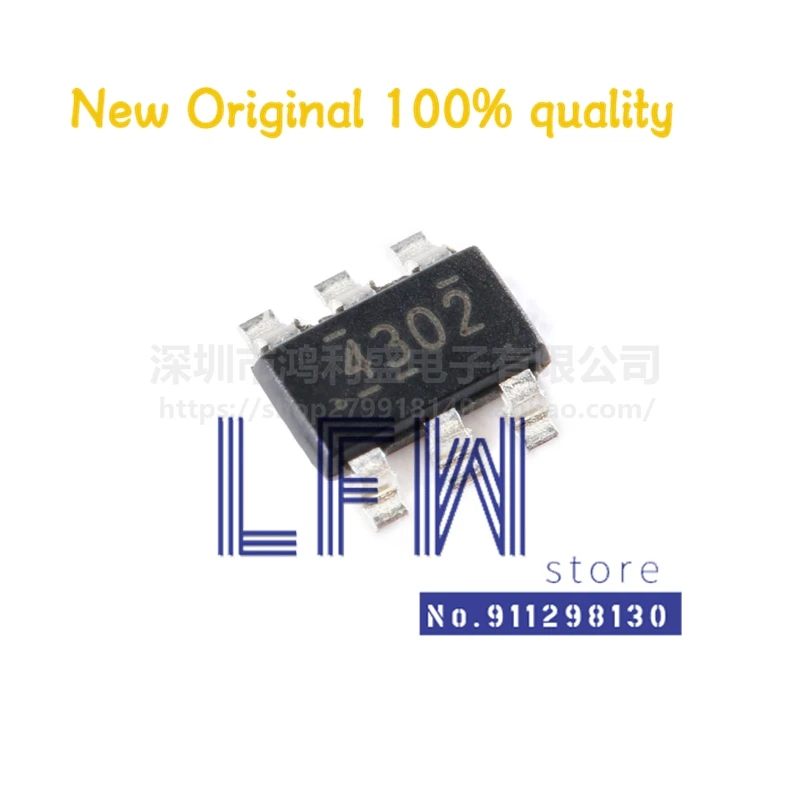 

10pcs/lot TPS54302DDCR TPS54302DDCT TPS54302 4302 SOT23-6 Synchronous buck converter chip 100% New&Original In Stock