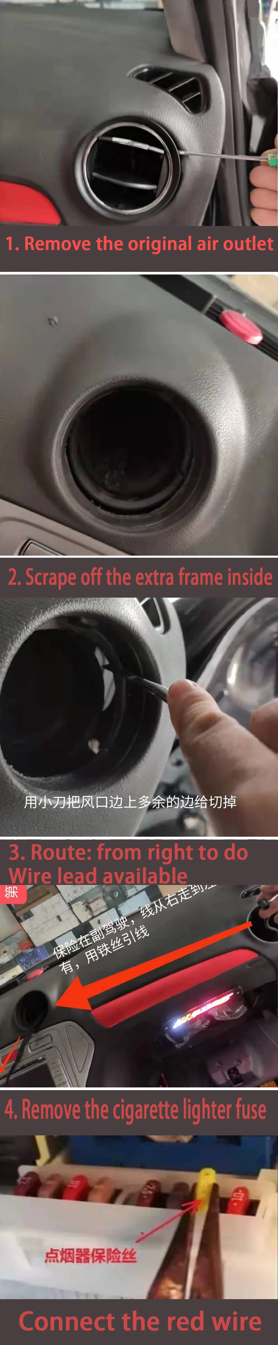 Светодиодный льная светодиодная Передняя панель кондиционера вентиляционное