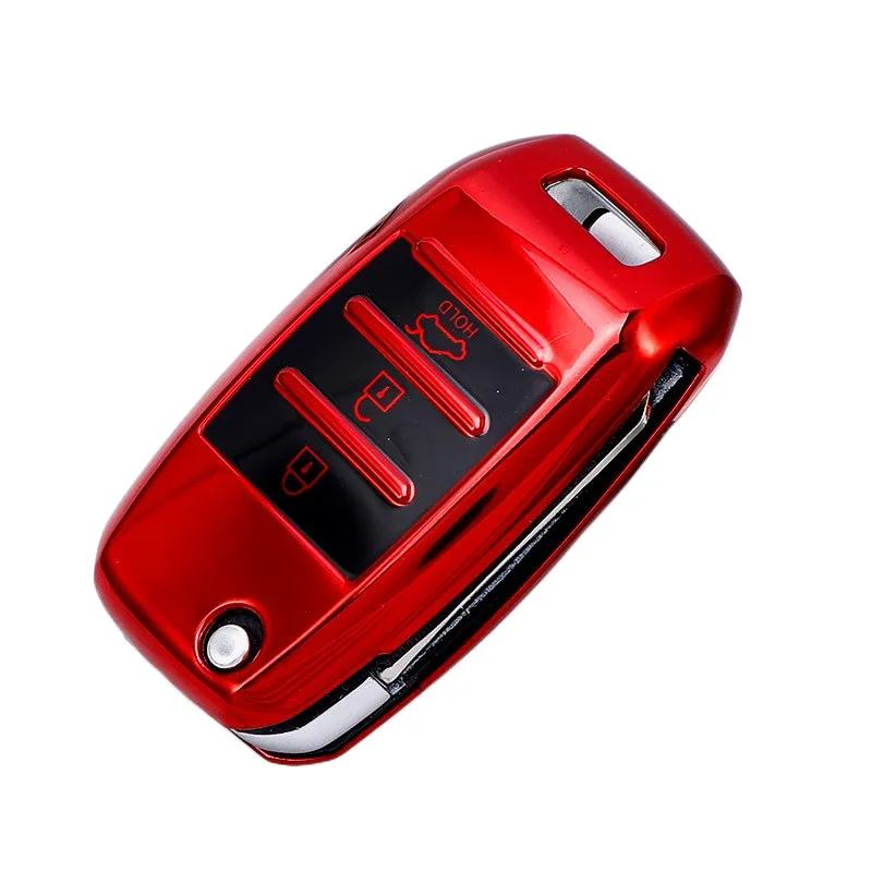 

Мягкий флип-чехол из ТПУ для Kia Rio 3 K2 Ceed Cerato K3 Sportage 4 Picanto K5 Optima Sorento Forte Stinger Shell Protector