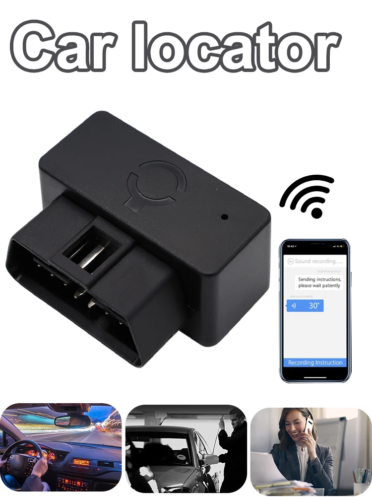 OBD GPS-трекер 2G для автомобиля местоположение география История маршрута