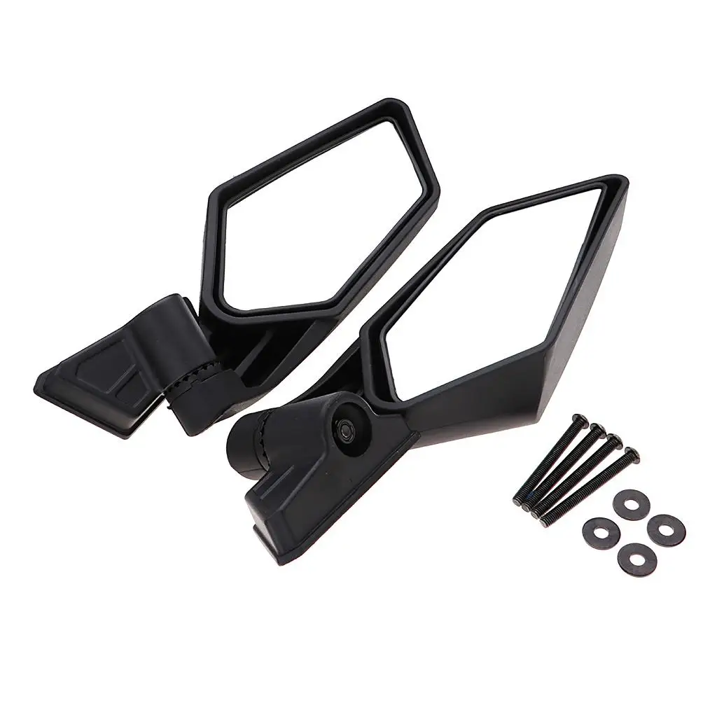 

2 x Racing Side Mirrors Set for X3 UTV 2017 2018 Black