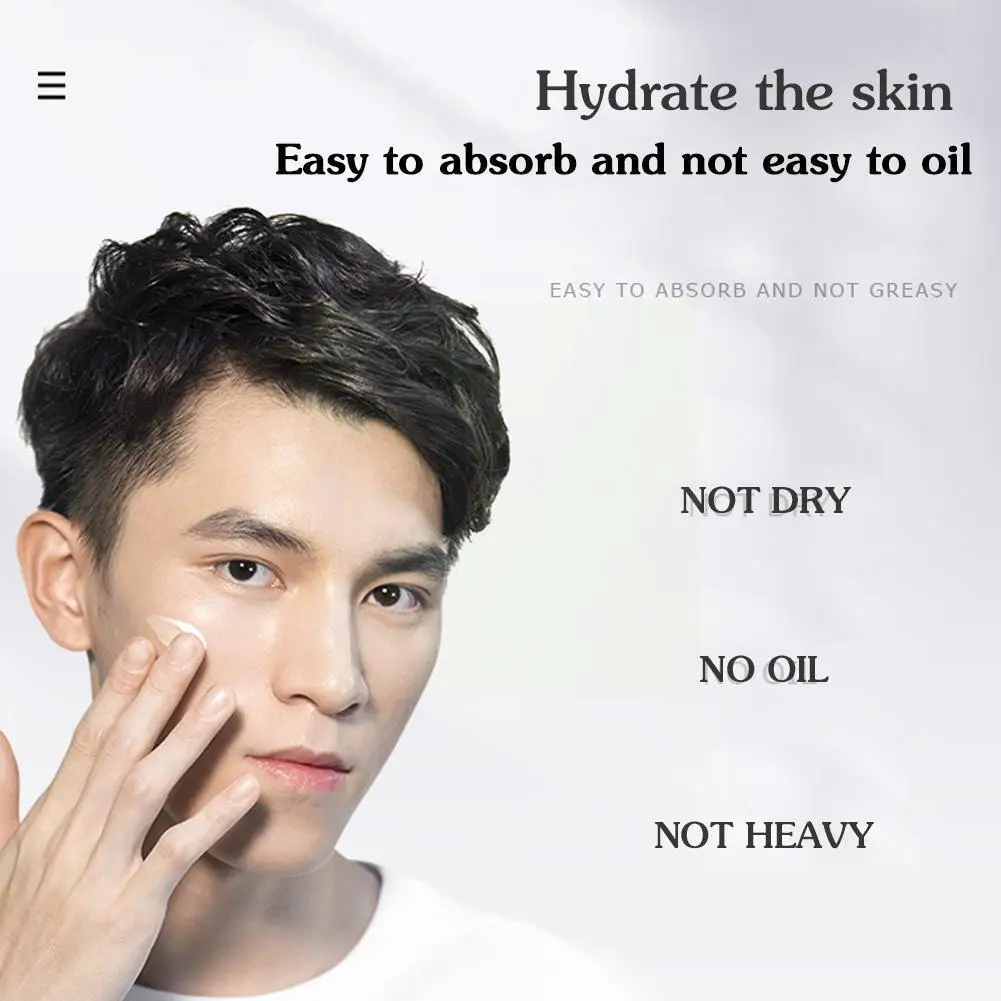 

50g Hyaluronic Acid Face Cream Oil-control Men Lift Day Shrink Whitening Care Anti-Wrinkle Firming Moisturizing Cream Pores Q6T3
