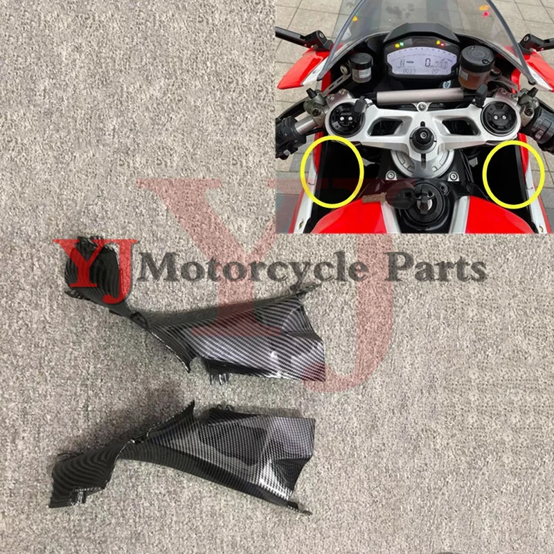 

Fit For Ducati 899 959 1199 1299 Panigale Carbon Fiber paint Upper Front Dash Air Cover Fairing