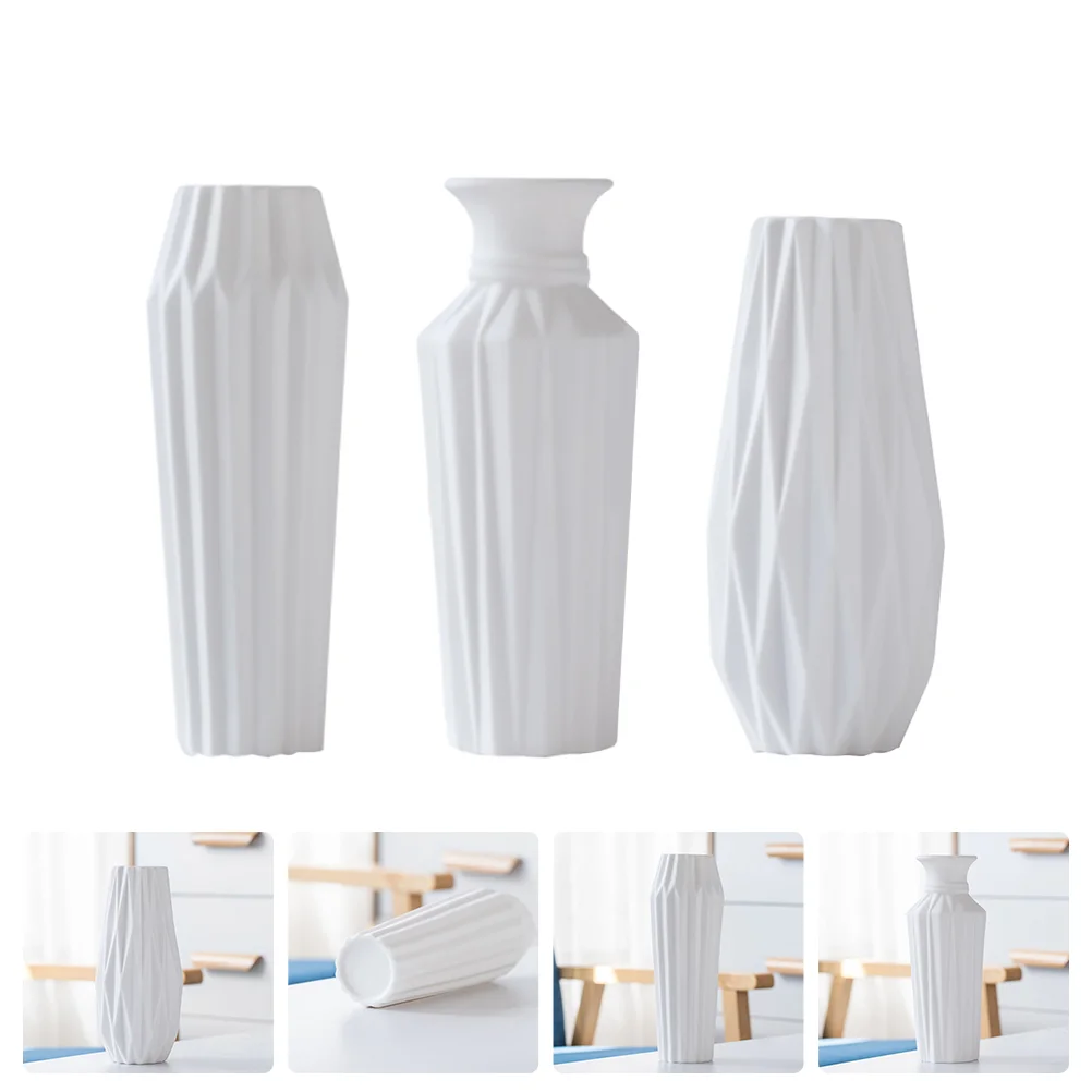 

Vase Flower Ceramic Vases Floral Modern Tall Arrangement Farmhouse Desktop Decorative Table Wedding Cylinder Dried Rustic Retro
