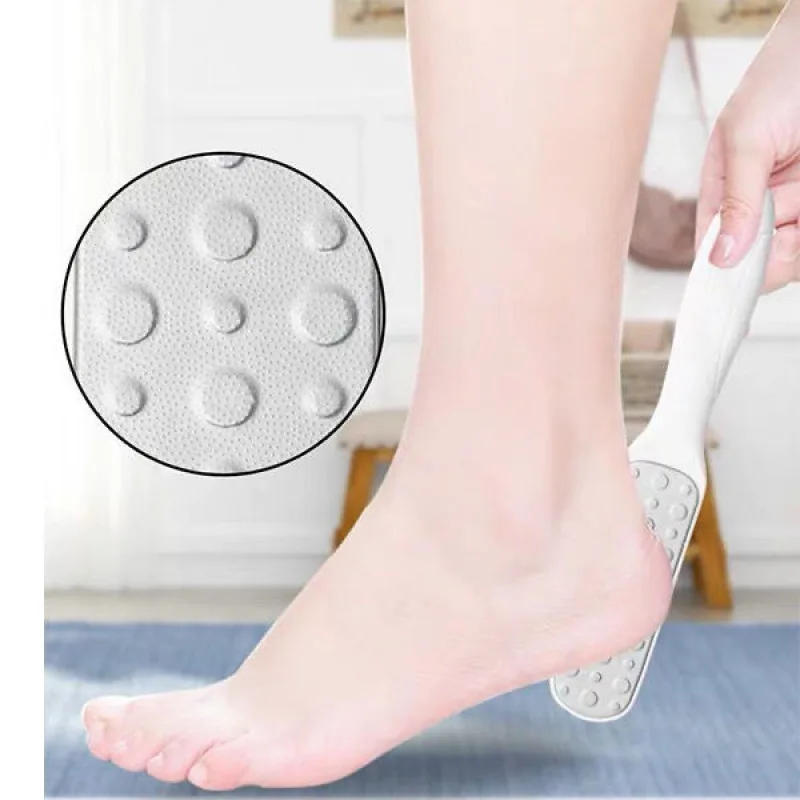 

Foot Care Tool Double-sided Stainless Steel Footplate Foot Grinder Files for Feet Dead Skin Callus Peel Remover