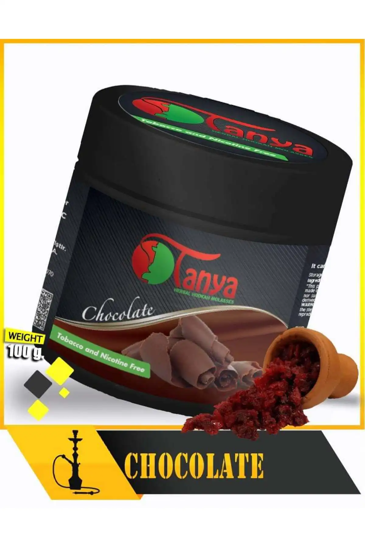 

CHOCOLATE TANYA 100 GRAMS exploded her antistres anime