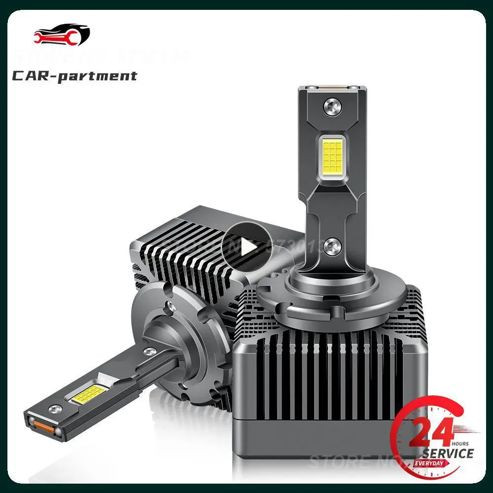

1~4PCS High Power H7 Led Headlight Canbus 200W 50000Lm H1 H8 H9 H11 Bulbs Kit 360 Quartz hb3 Hb4 Hir2 Car Lamp 9005 9006 9012
