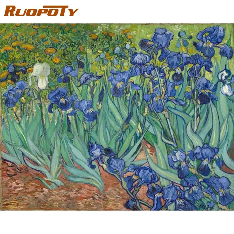 

Набор для рисования по номерам на холсте Ван Гога, без рамки