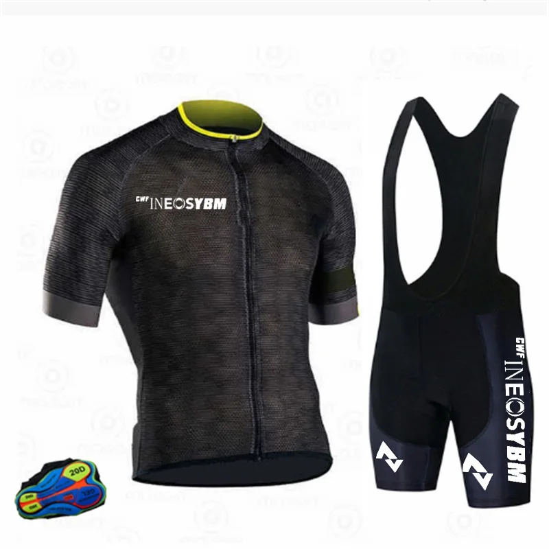 

20D Bib Set MTB Uniform Bike Clothing 2022 Cycling Jersey Quick Dry Bicycle Wear Clothes Mens