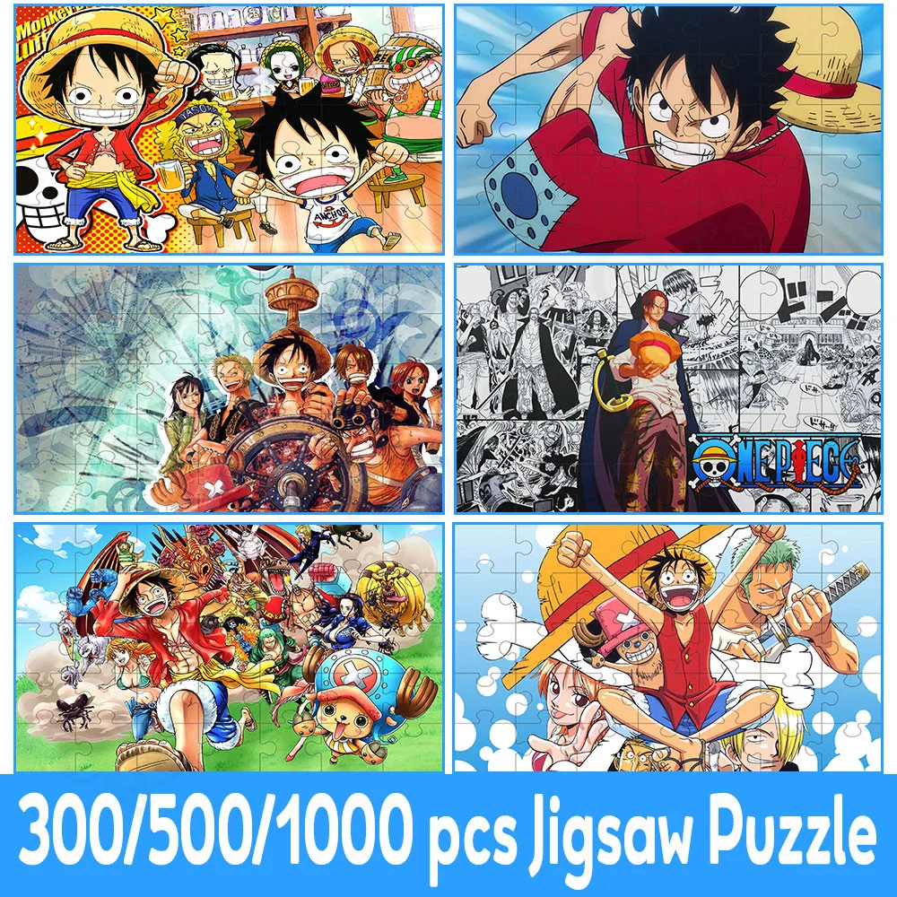 

Коллекция цельный персонаж головоломка картины Луффи 35/300/500/1000 штук бумажный пазл для взрослых развлекательные игрушки
