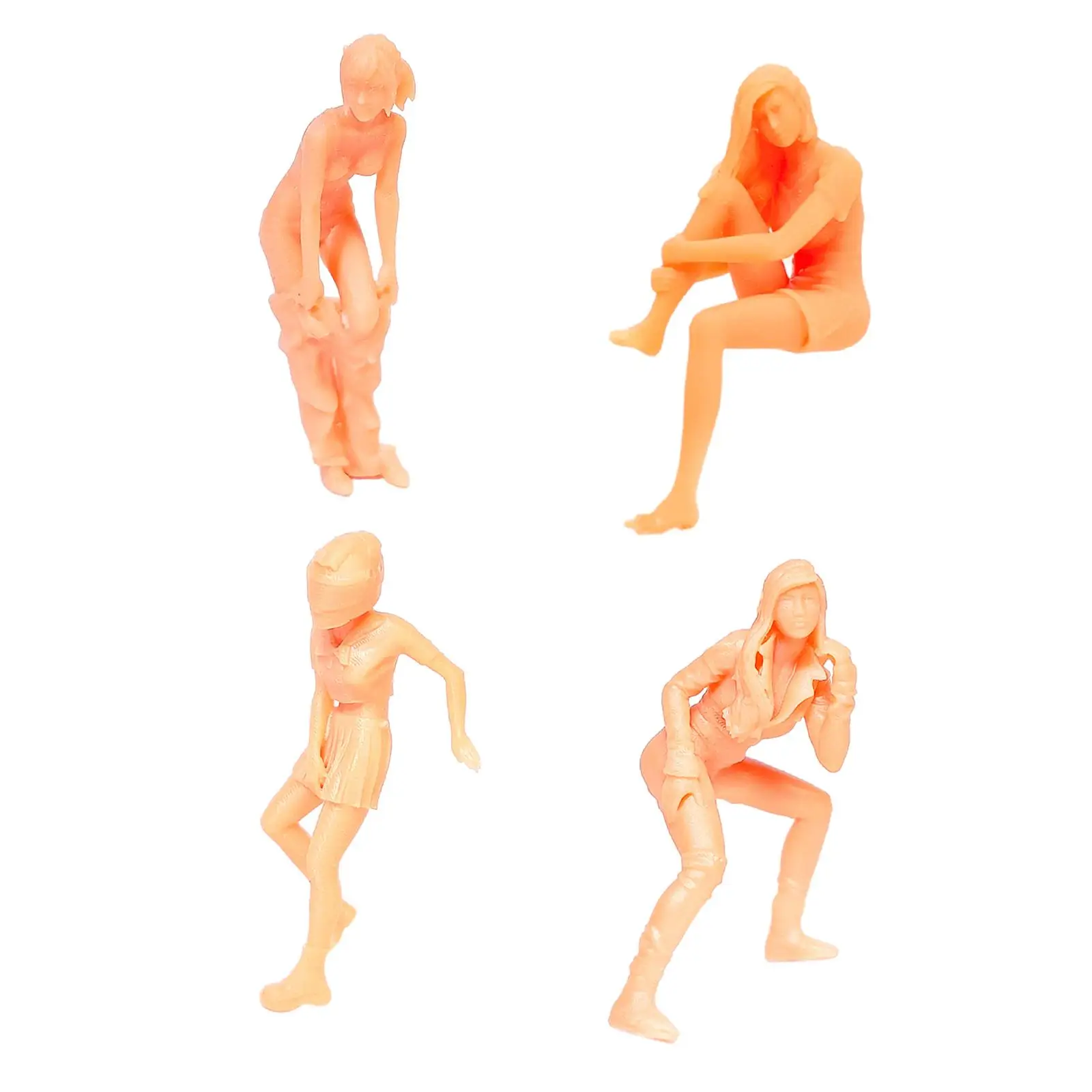 1/64 фигурки куклы-персонажи ролевые игры архитектурные миниатюры из смолы