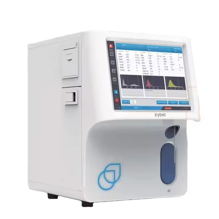 Zybio Z3 3-компонентный анализатор логотипа Hemato CBC + 3DIFF машина с реагентами очищающее