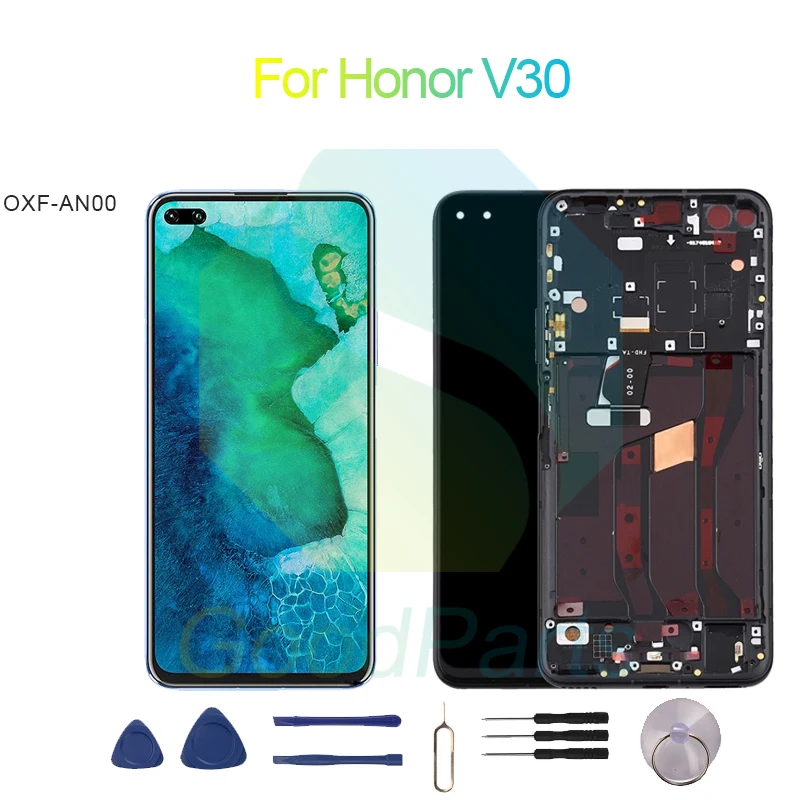 

for Honor V30 Screen Display Replacement 2400*1080 OXF-AN00 For Honor V30 LCD Touch Digitizer
