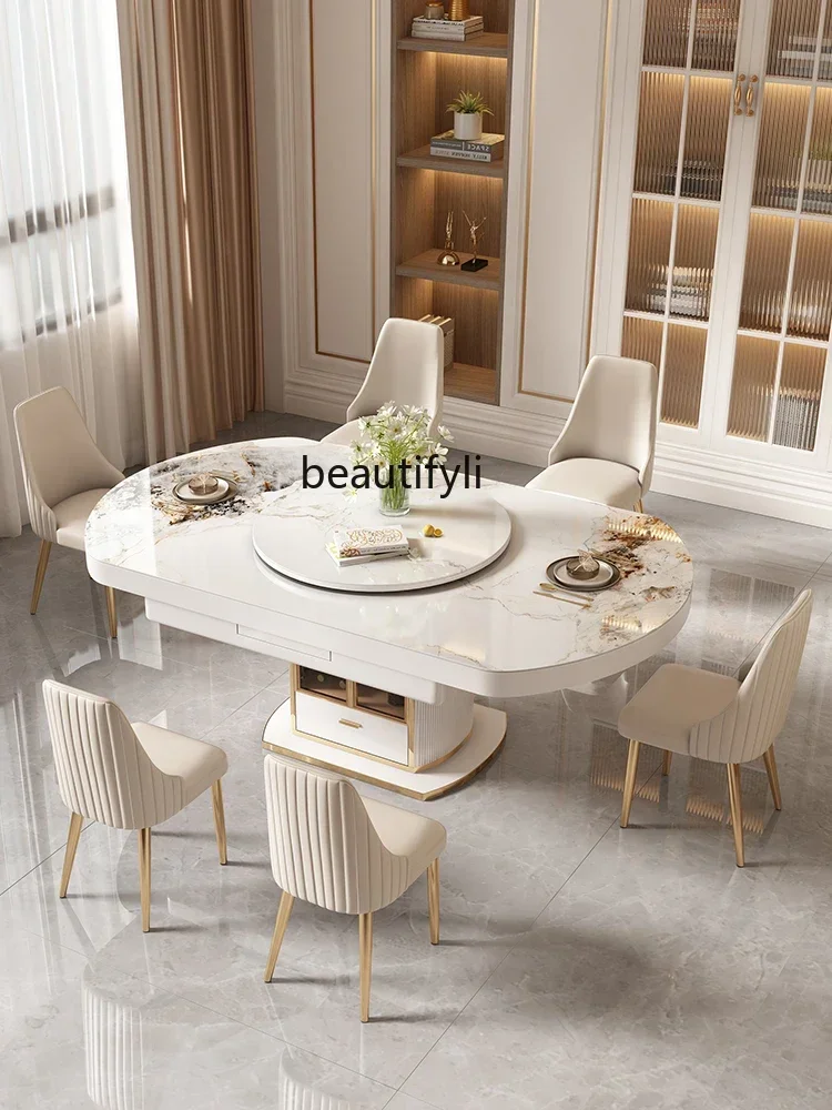 Современный женский роскошный автоматический обеденный стол для Маджонга