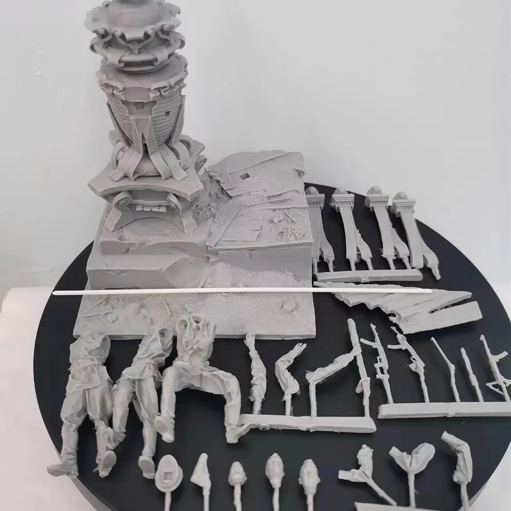 Фигурка солдата из смолы масштаб 1/35