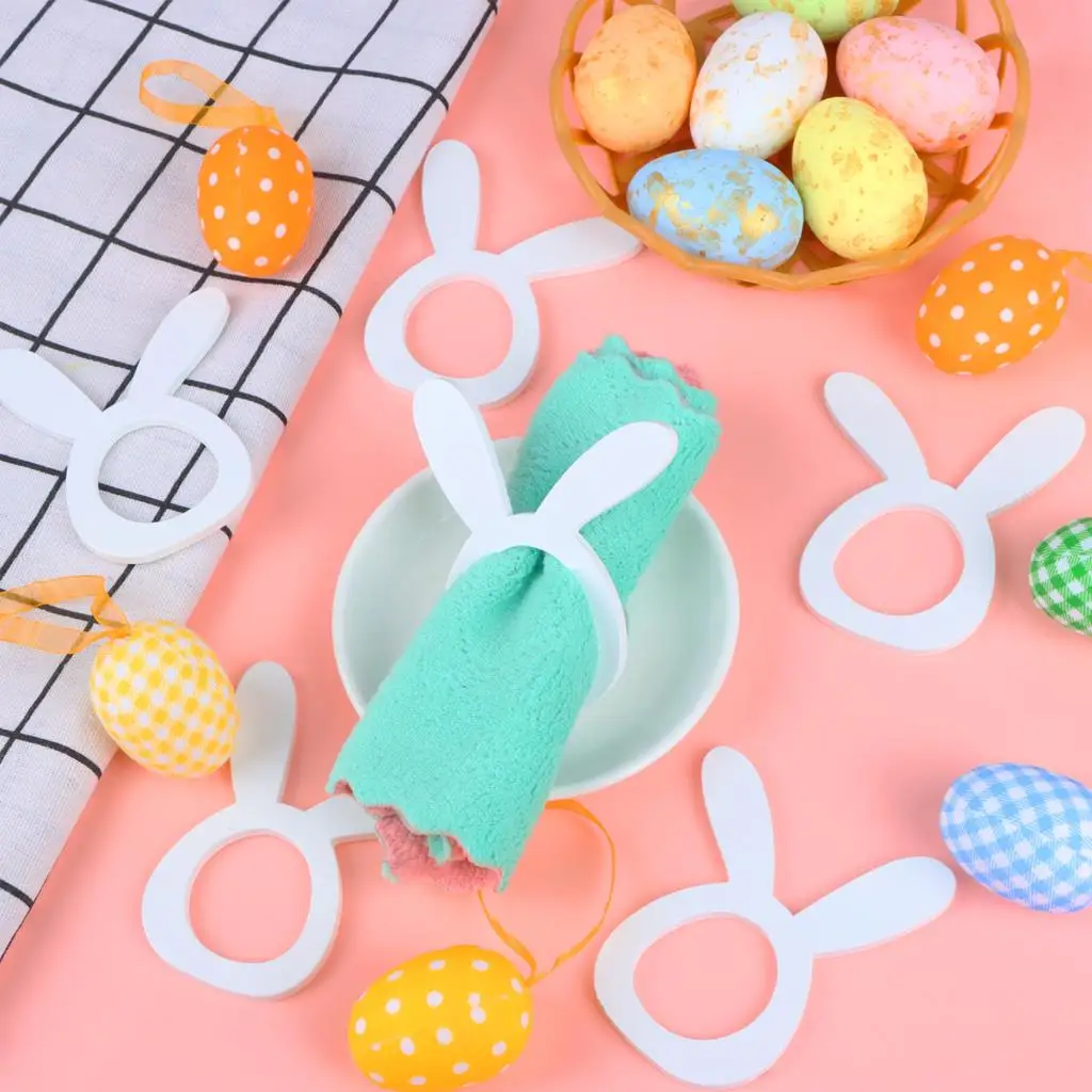 

Broadsheet Napkin Rings Set of 8, Easter Napkin Rings and Wooden Napkin Rings, W