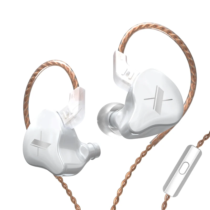 

Earphones 1 Dynamic HIFI Bass Earbuds In Ear Monitor Headphones Sport Noise Cancelling Headset