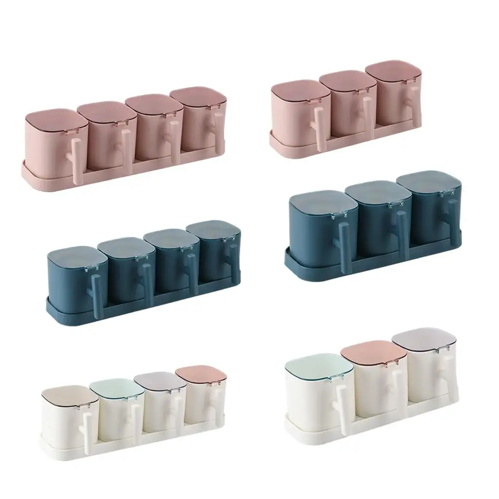 с крышкой контейнер для приправ шейкер специй кухонные принадлежности