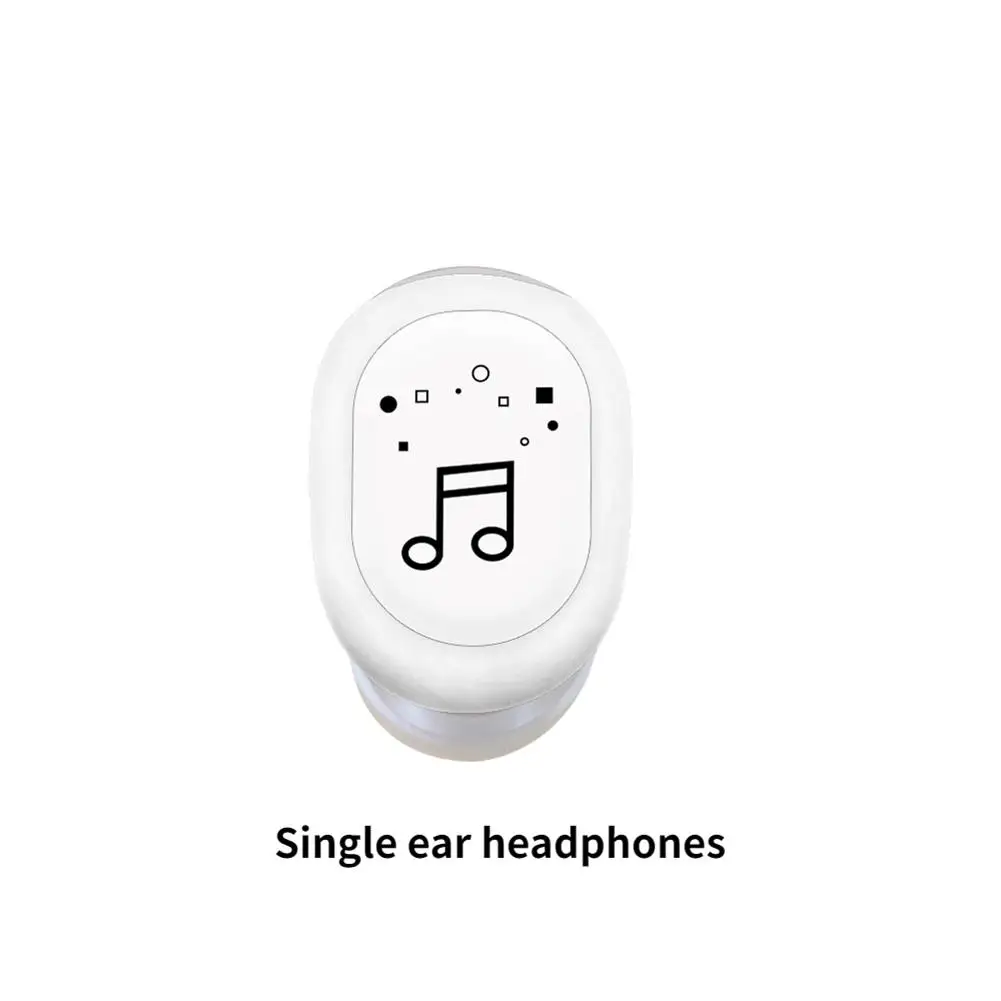 Мини F911 Bluetooth-совместимая гарнитура беспроводные наушники маленькие спортивные 5