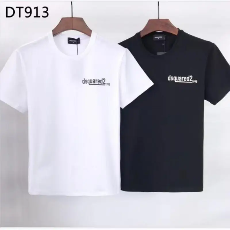 

DSQUARED2 Men's Letter Short Sleeve T-Shirt Top DT913